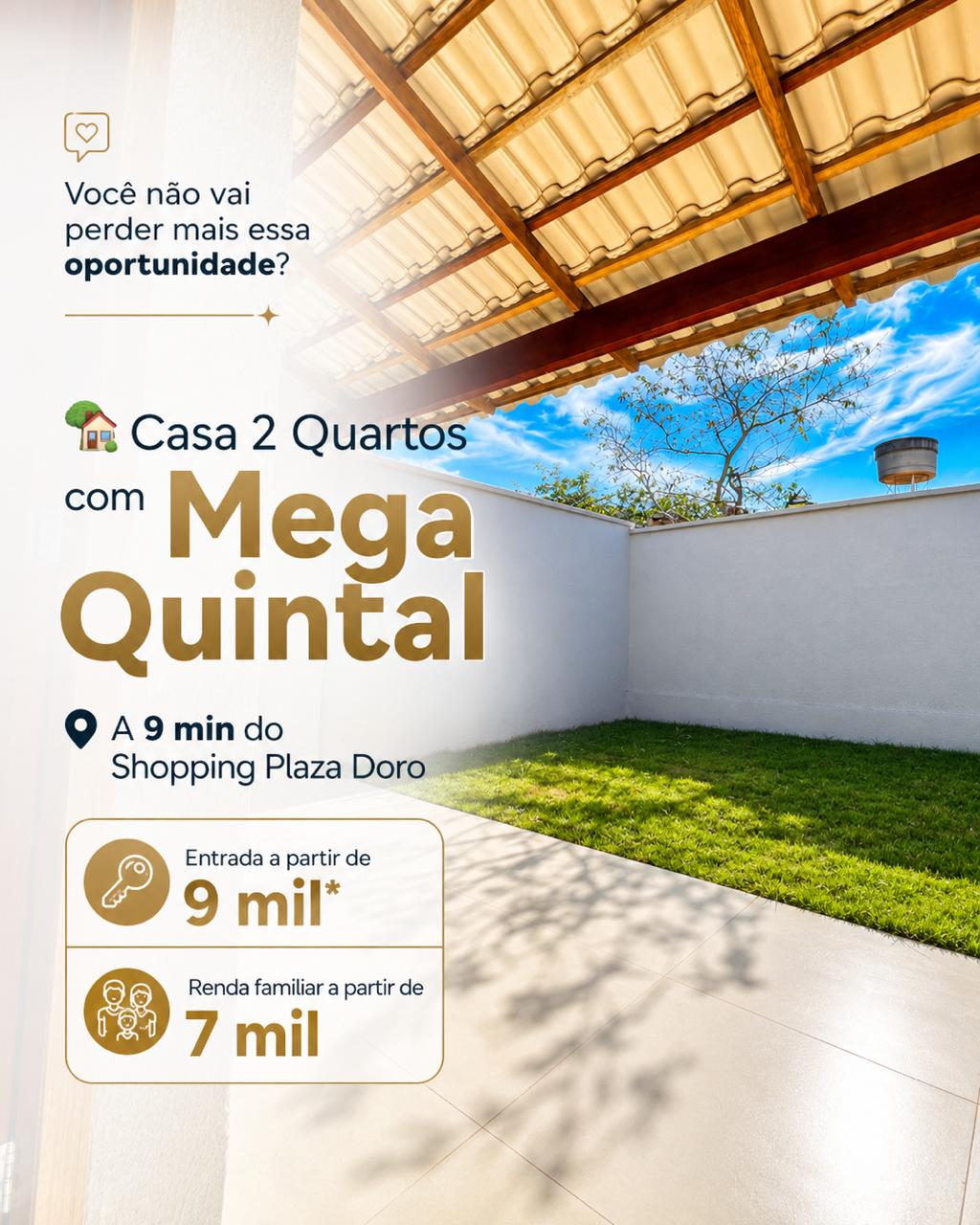 Casa 2 Quartos — Setor Della Penna